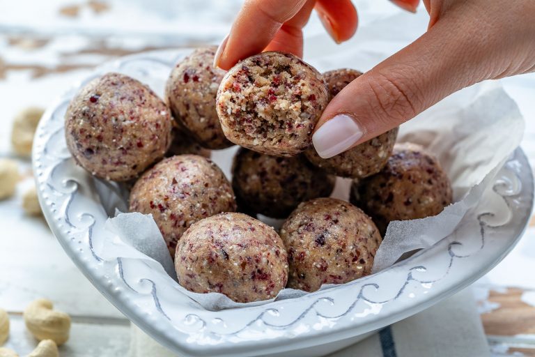 These NEW Cranberry Protein Balls Help Boost Energy and Beat Sugar