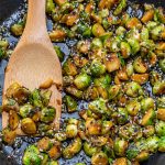 Stir-fried Brussels Sprouts Clean Food Recipe