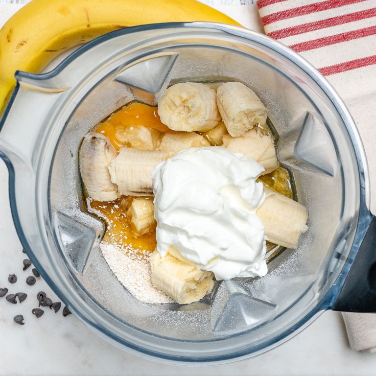 Clean Eating Blender Banana Oatmeal Muffins (GlutenFree!) Clean Food