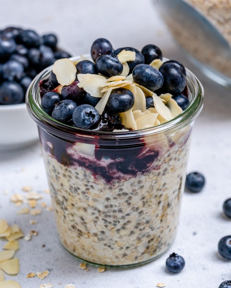 Clean Eating Overnight Oats 4 Ways for Breakfast Meal Prep! | Clean ...