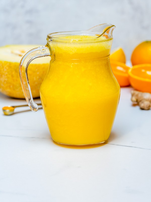 Cantaloupe Orange Ginger Turmeric Detox