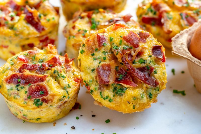 bacon egg muffins oppskrift | Matawama.com