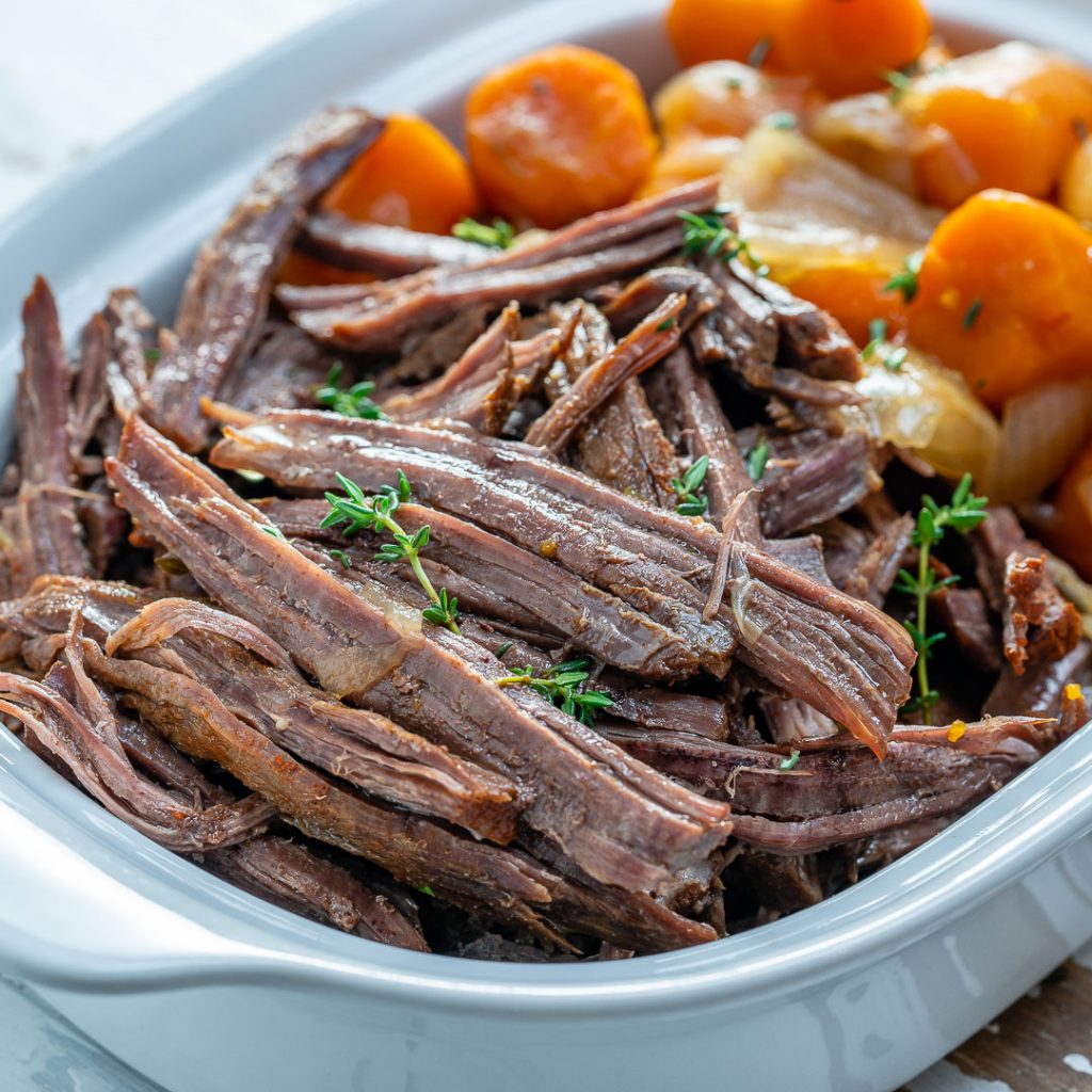 Cozy Up with this Slow Cooker ‘Roast’ Beef and Eat Clean! Clean Food