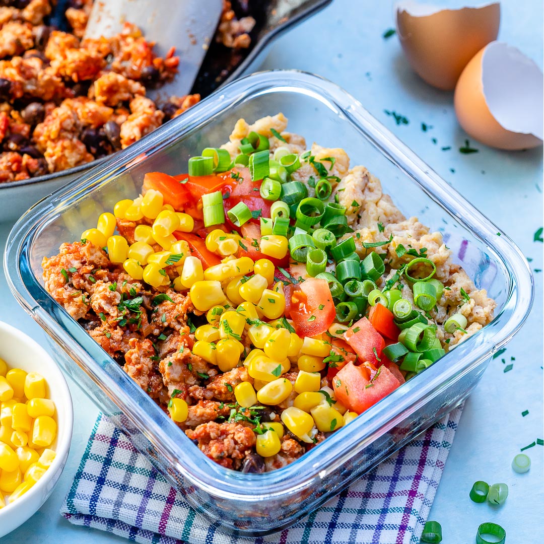 Meal Prep Breakfast Taco Scramble - Skinnytaste