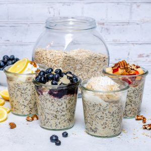 CleanFoodCrush Overnight Oats 4 Ways