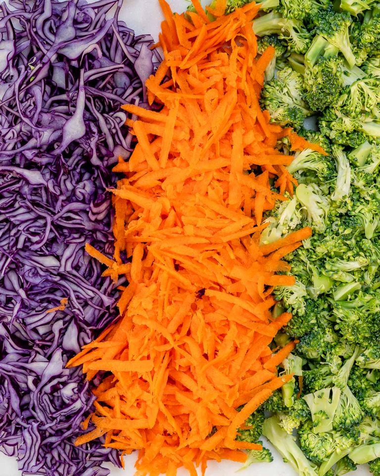 Delicious Raw Broccoli Slaw to Eat Clean! Clean Food Crush