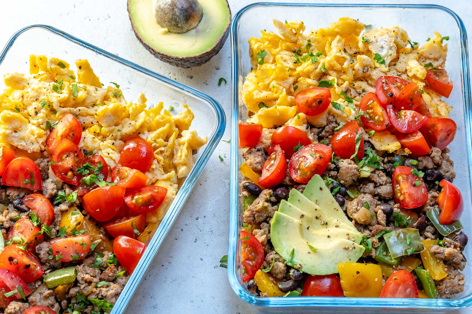 Eat Clean Taco Scramble Bowls