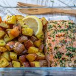 Garlic Butter Salmon by CleanFoodCrush
