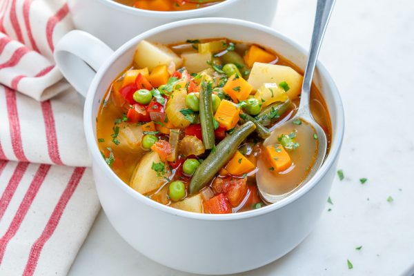 Nourishing Homemade Veggie Soup for Cleansing & Lowering Inflammation ...