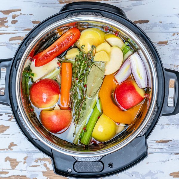 CleanFoodCrush Instant Pot Veggie Broth to Detox and Lower Inflammation ...