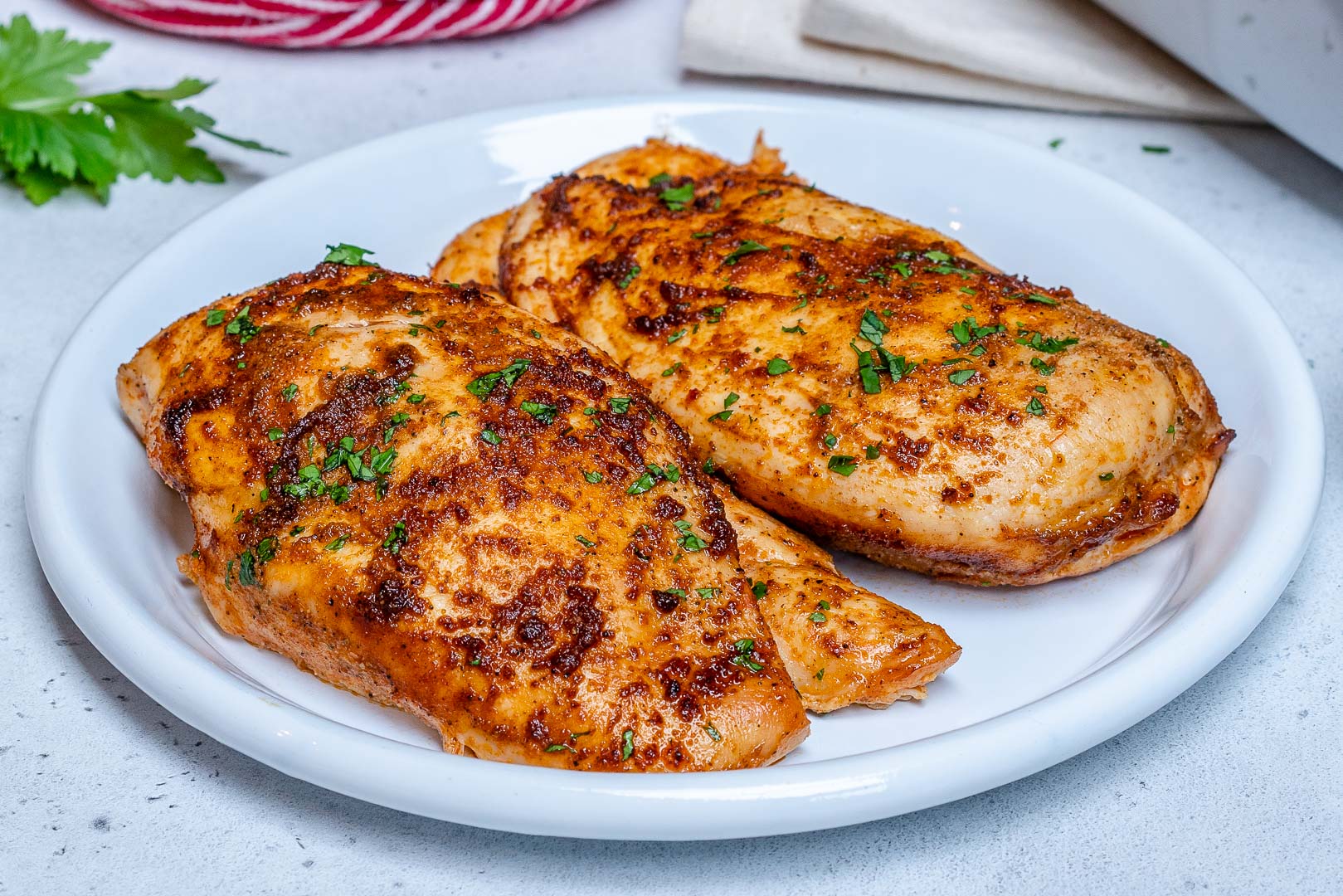 Perfectly Juicy Baked Chicken Breasts