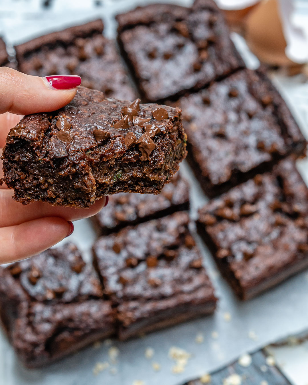 Double Dark Chocolate Brownies