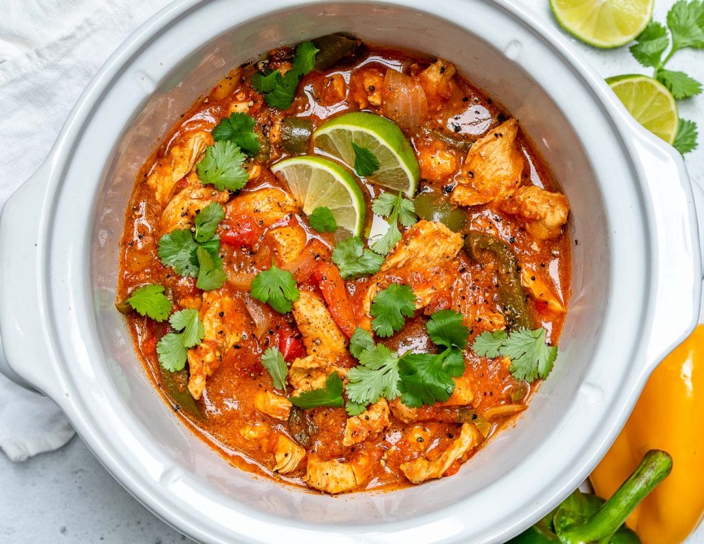 Try these Crock-Pot Chicken Fajitas for Super Easy Clean ...