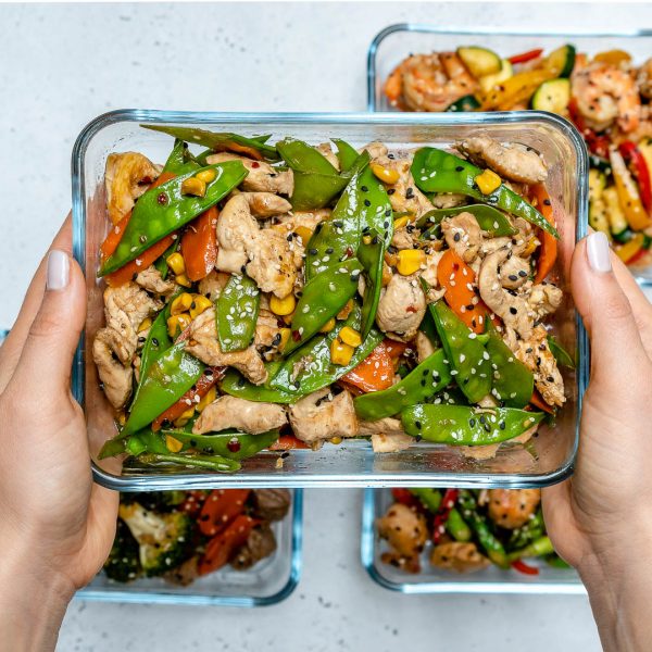 Super-Easy Chicken Stir Fry Recipe for Clean Eating Meal Prep! | Clean ...