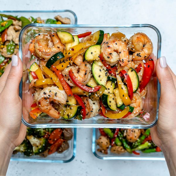 Super-Easy Shrimp Stir-Fry for Clean Eating Meal Prep! | Clean Food Crush