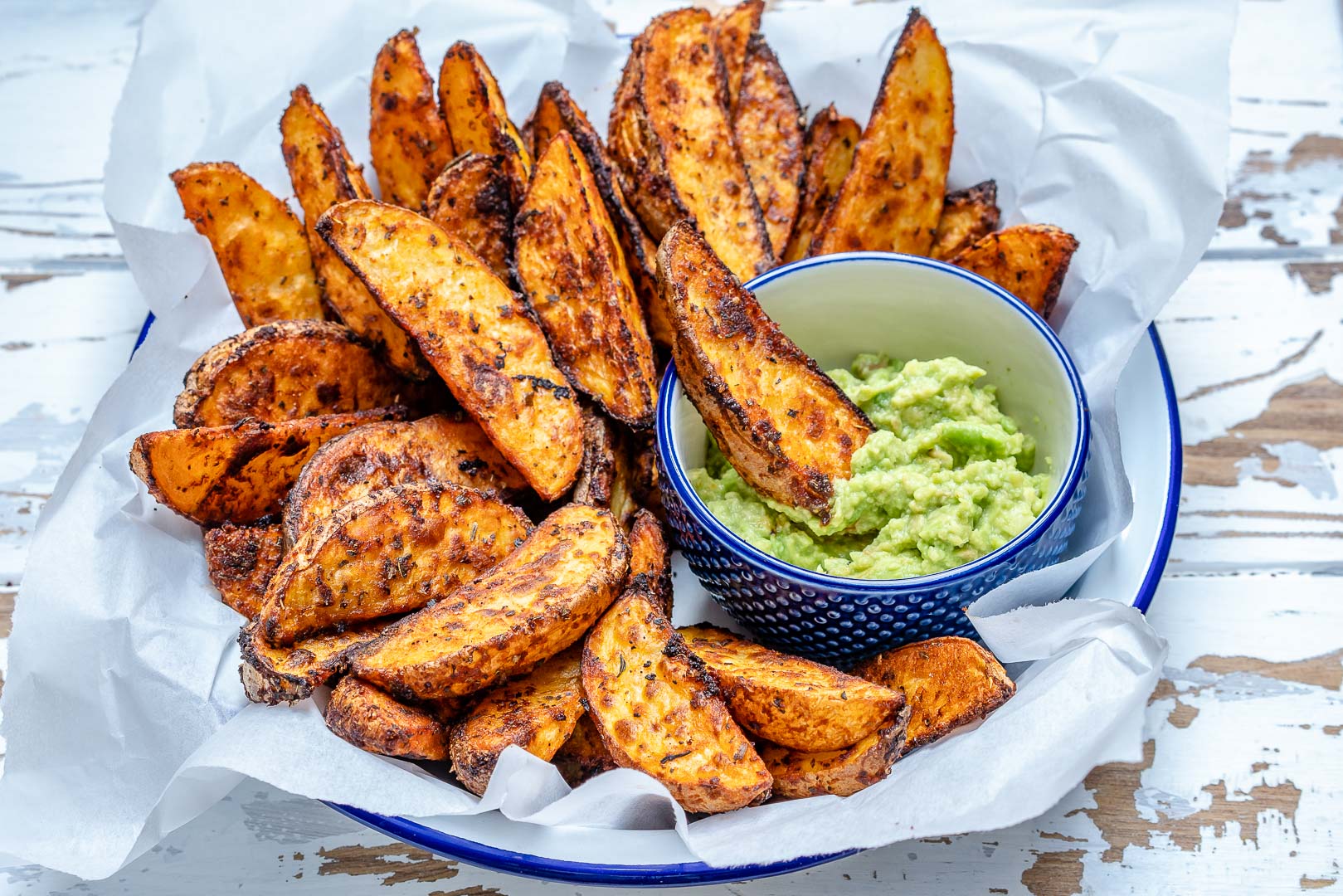 Baked Smoky Potato Wedges