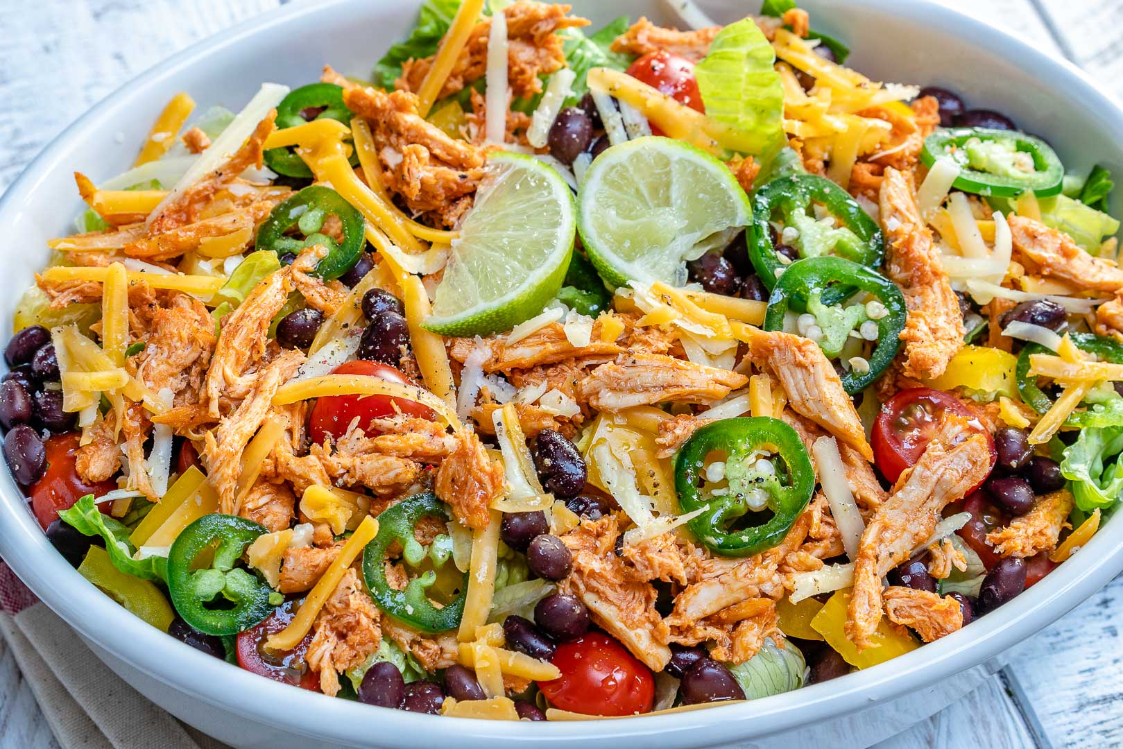 This Clean Buffalo Chicken Salad is Exploding with Flavor!