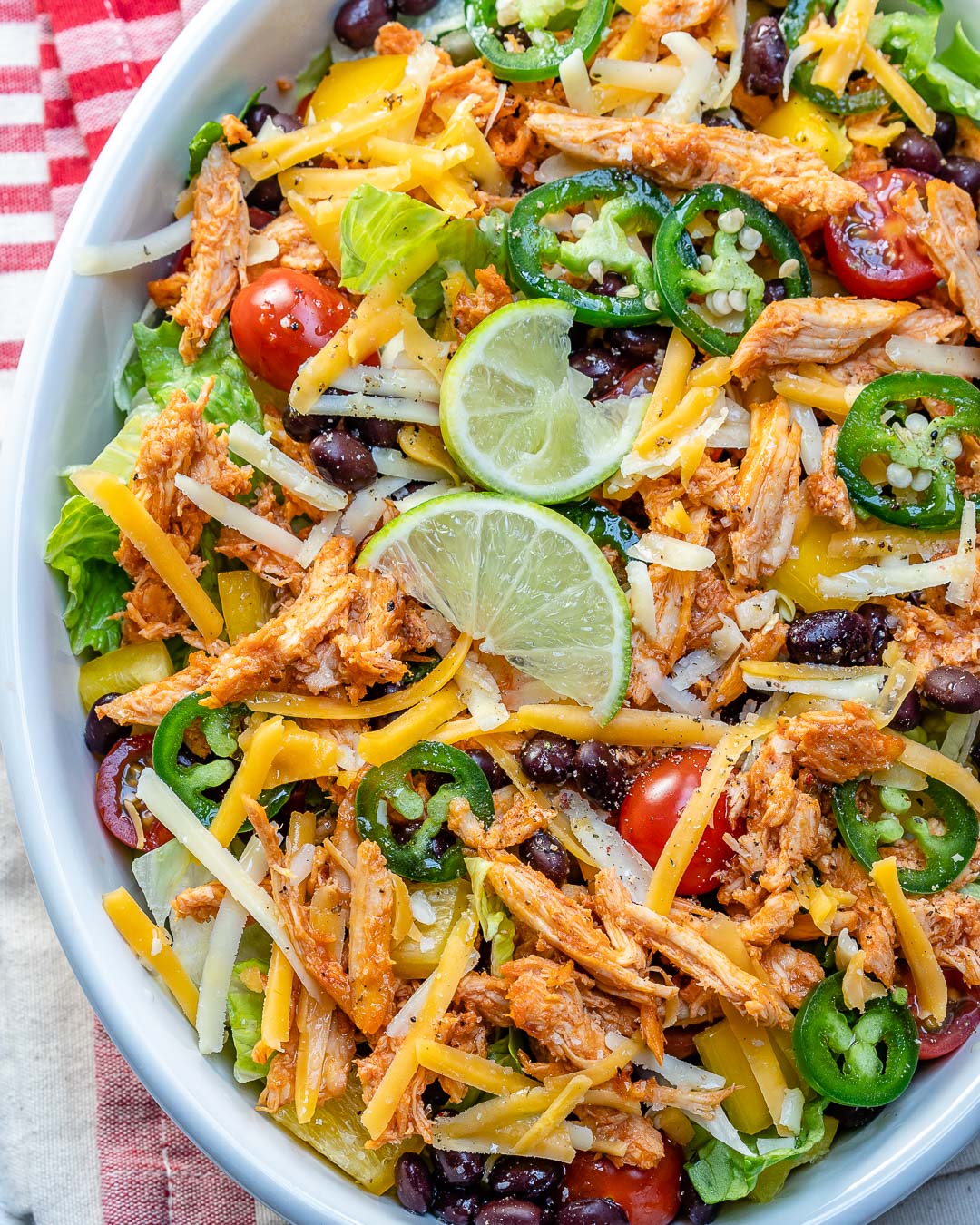 This Clean Buffalo Chicken Salad is Exploding with Flavor! | Clean Food ...