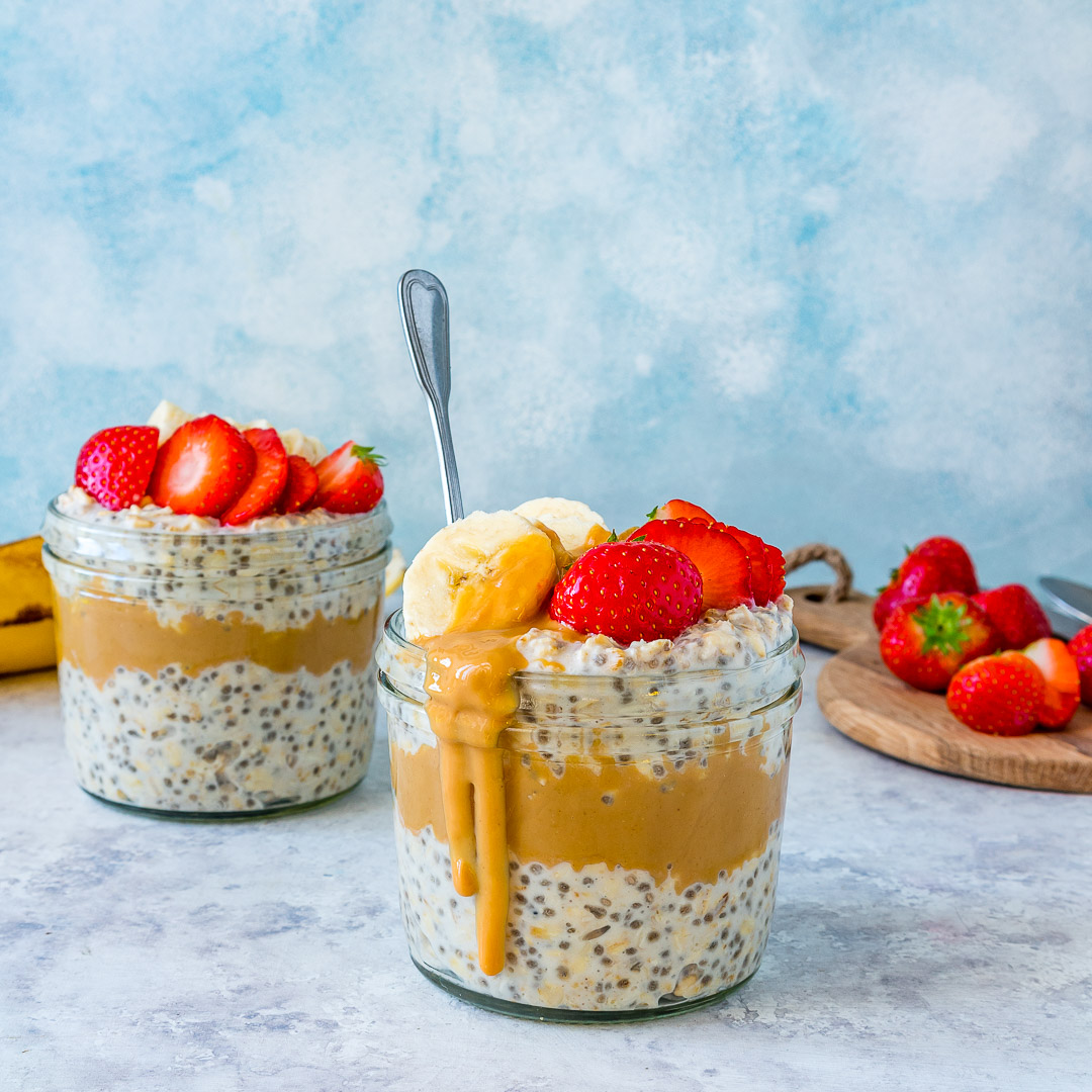 Peanut Butter Banana Overnight No-Oats