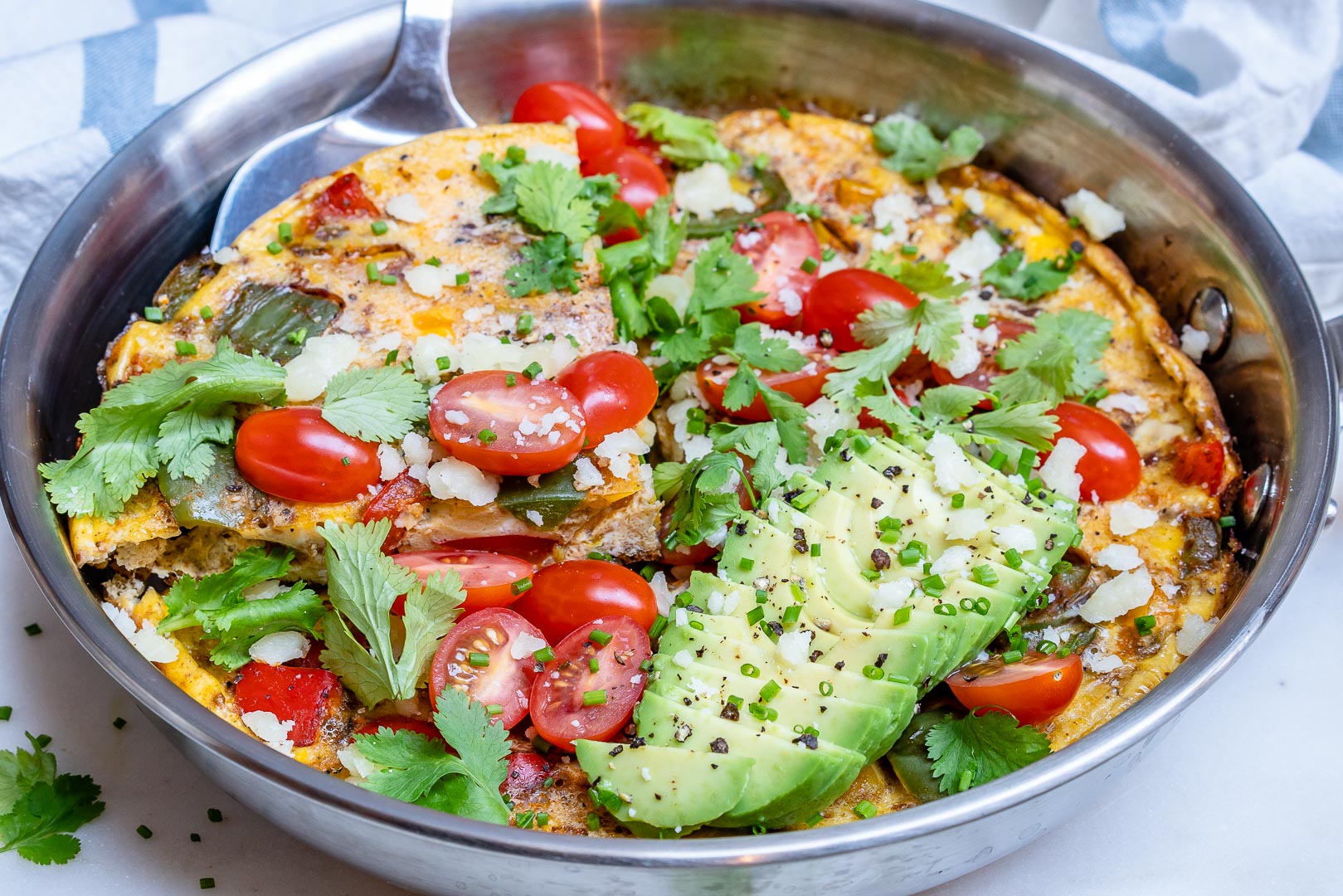 Fiesta Veggie Frittata Skillet