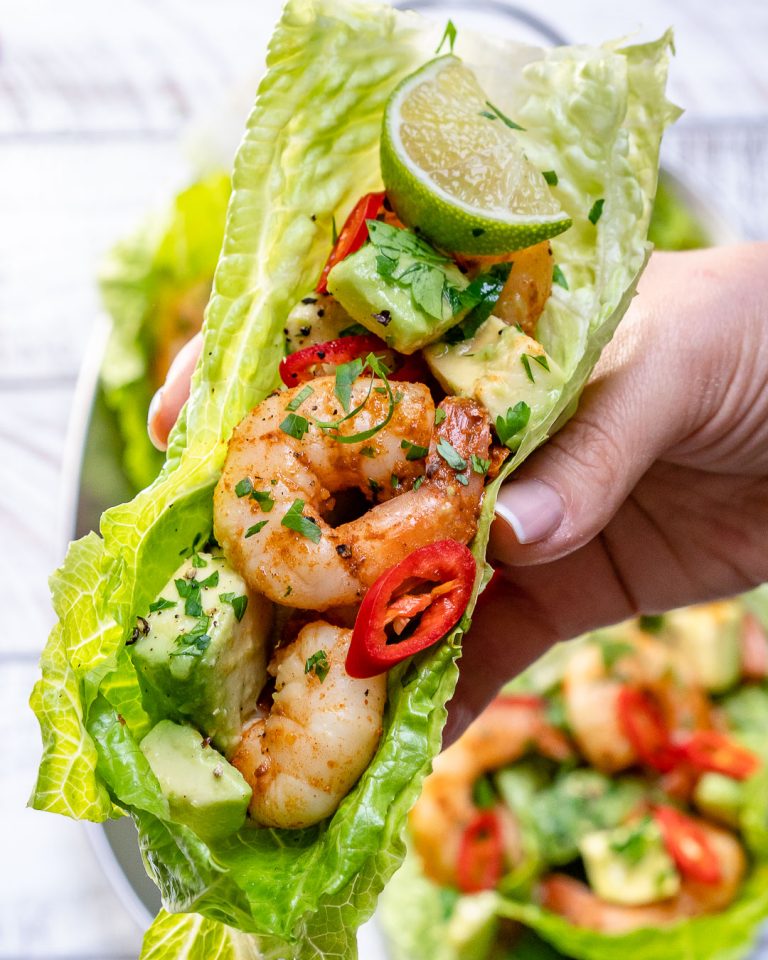 Chili Lime Shrimp Wraps for Light and Fresh Clean Eating! | Clean Food ...