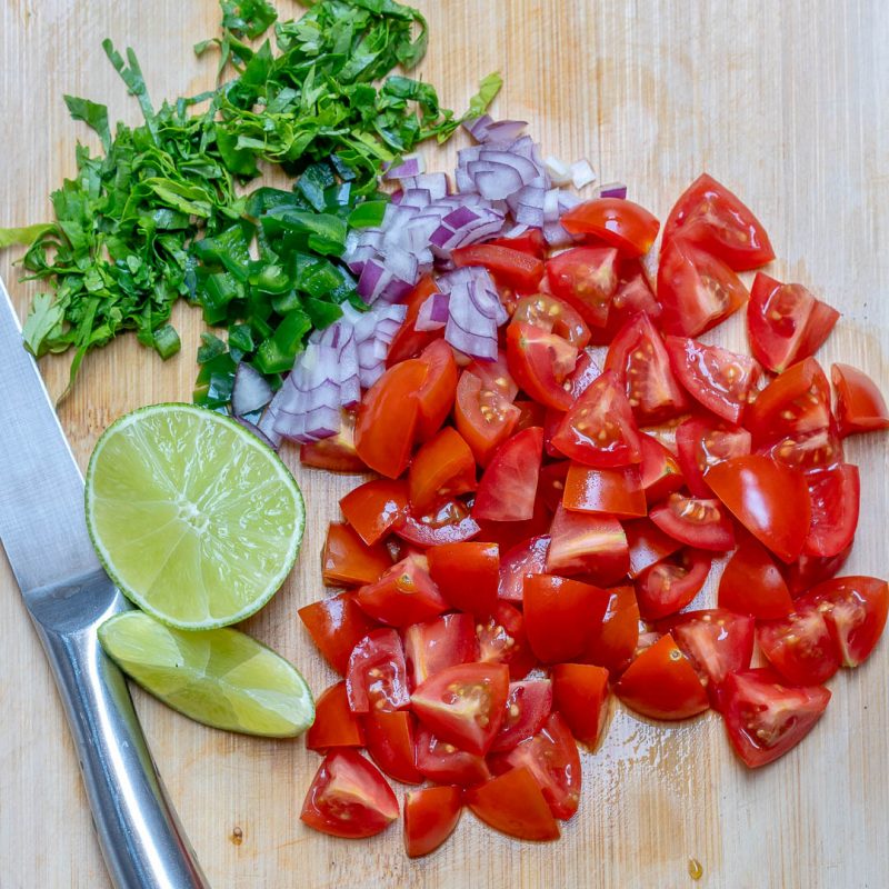 Simple Chicken Taco Salad Bowls for Clean Eating Meal Prep! | Clean