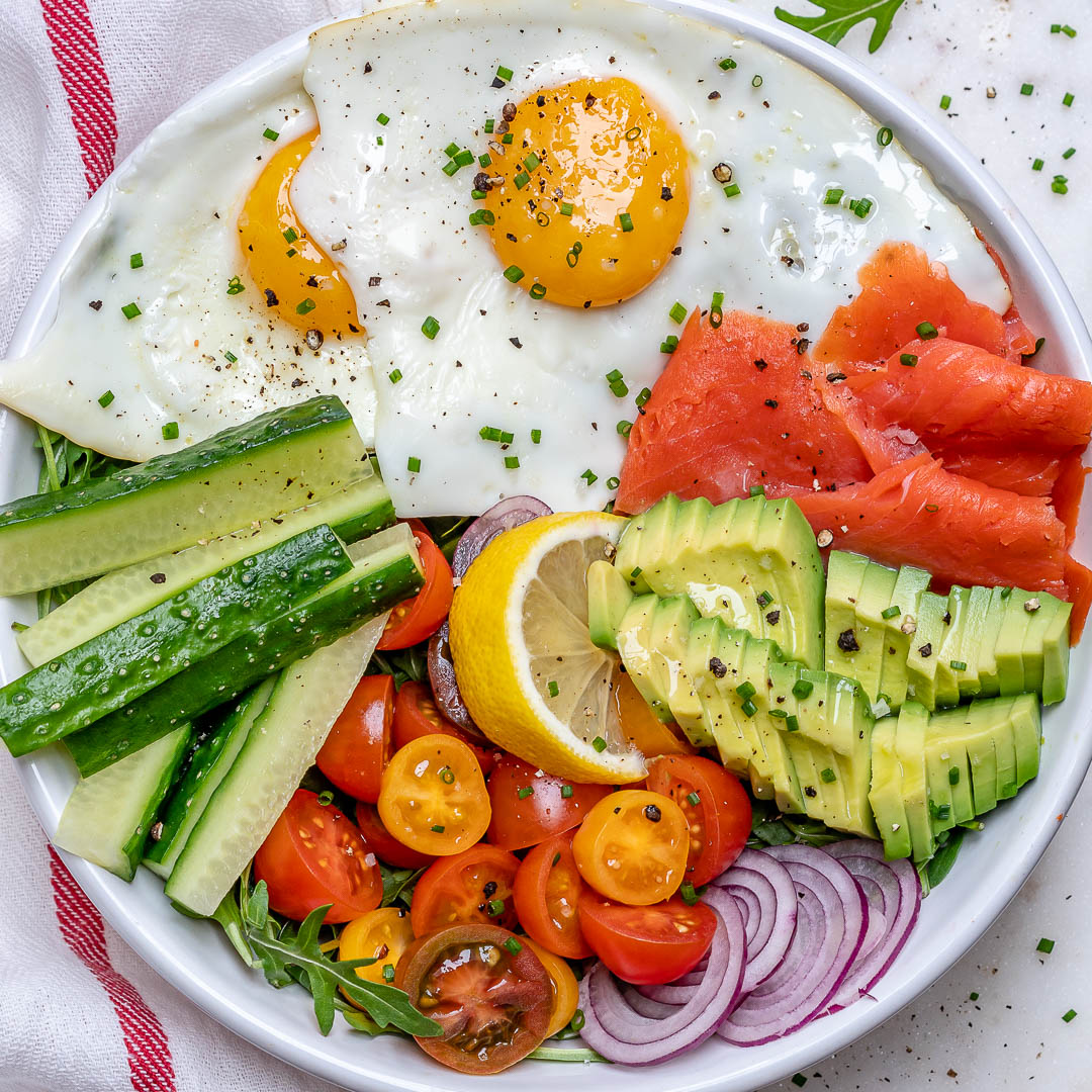 Smoked Salmon Breakfast Bowls for Clean Eating! | Clean Food Crush