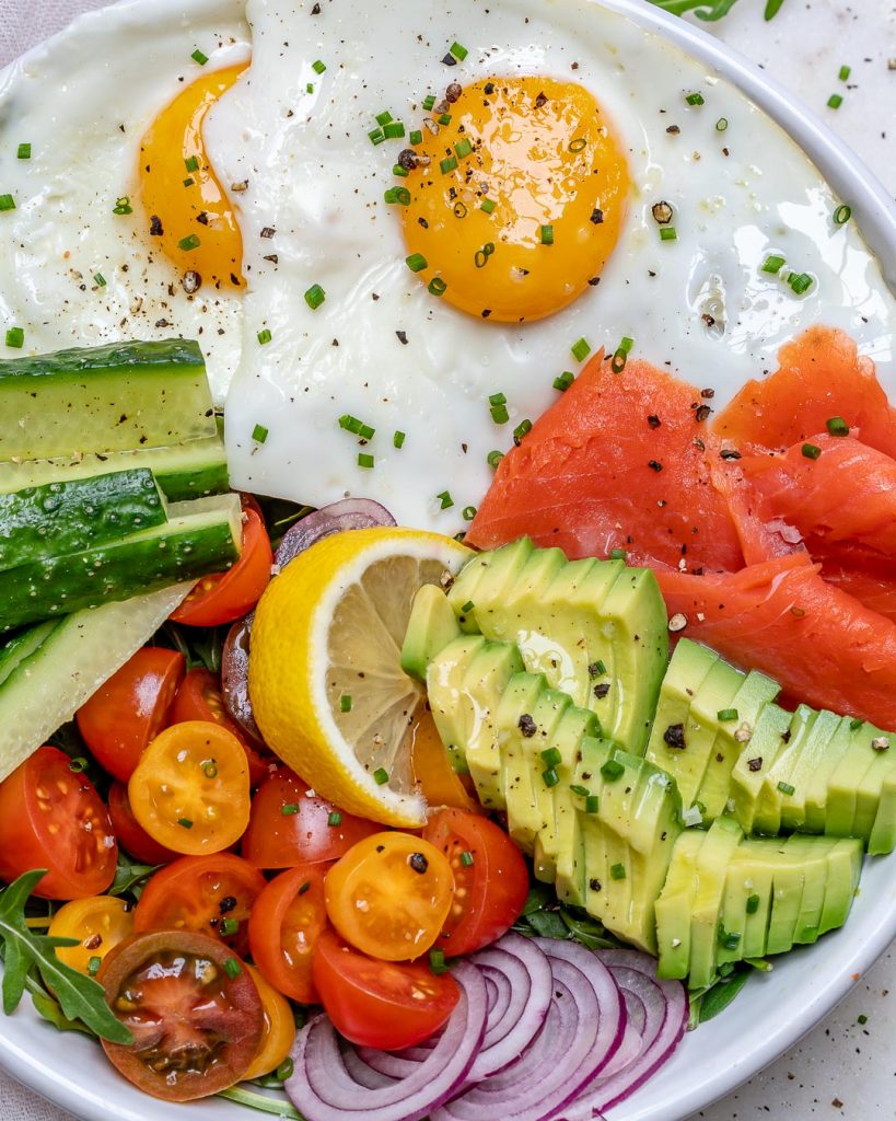 Smoked Salmon Breakfast Bowls for Clean Eating! | Clean Food Crush