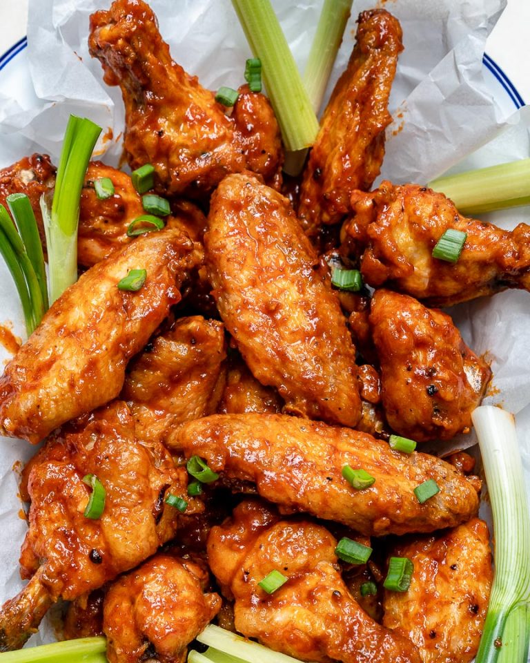 These Healthy Homemade Baked Buffalo Wings are Everyone’s Fav! Clean