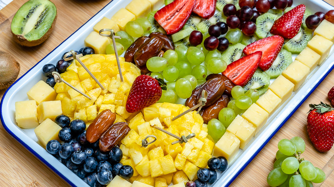 easter fruit tray