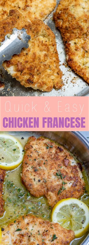 Make this Quick & Easy Chicken Francese for Dinner! | Clean Food Crush