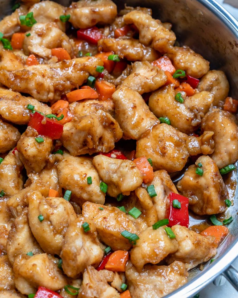 This Healthier Sweet & Spicy Chicken is Great for Clean Eating Meal ...