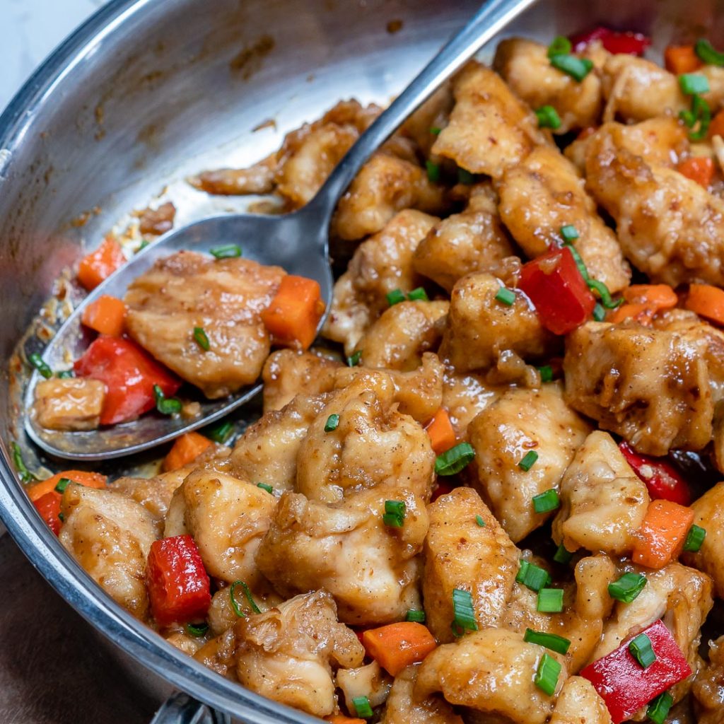 This Healthier Sweet And Spicy Chicken Is Great For Clean Eating Meal Prep Clean Food Crush 9951