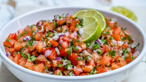 The BEST Ever Homemade Pico De Gallo! | Clean Food Crush