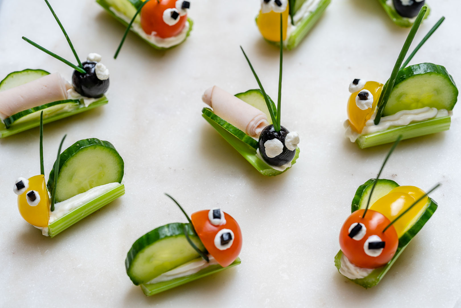 Super FUN Veggie Bug Snacks are PERFECT for Children’s Party’s or Craft Day! The Cookbook Network