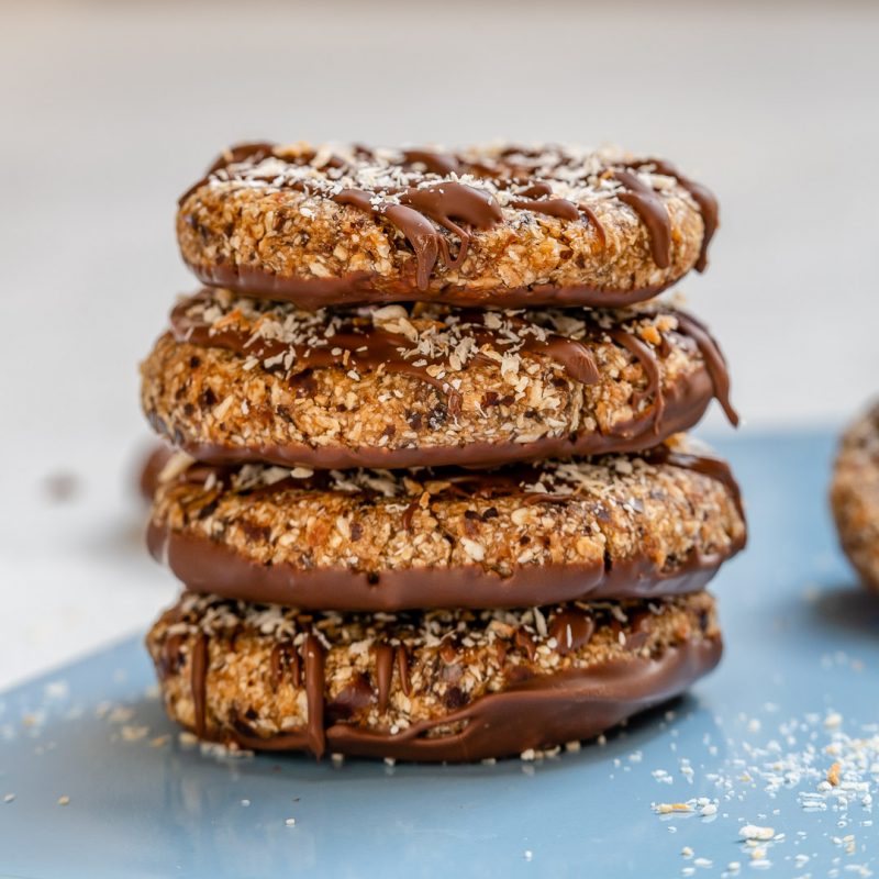 These Healthy Copycat Girl Scout Samoas are INSANELY Delicious! | Clean ...