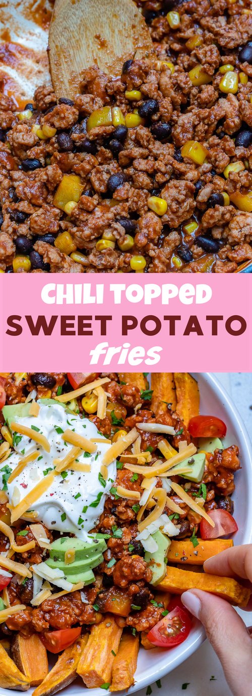 Sweet and Spicy Sweet Potato Fries - Eat Yourself Skinny