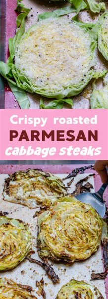 These Roasted Parmesan Cabbage Steaks Taste like Healthy Potato Chips ...