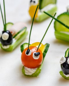 Super FUN Veggie Bug Snacks are PERFECT for Children’s Party’s or Craft ...