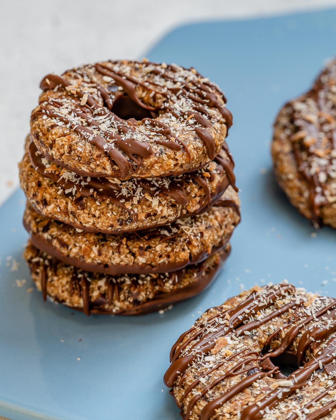 These Healthy Copycat Girl Scout Samoas are INSANELY Delicious!