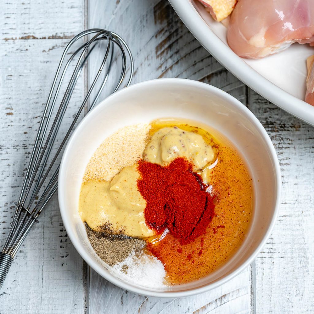 These Honey Mustard Baked Chicken Drumsticks are AMAZING! Clean Food