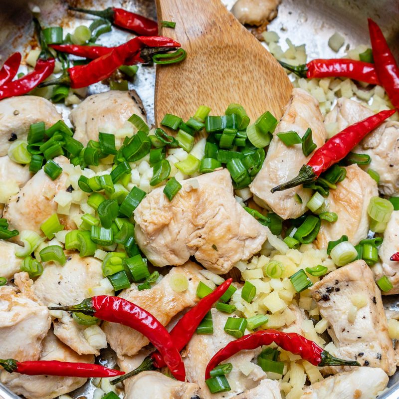 Spicy Chicken + Broccoli Stir-Fry For Quick Clean Eating! | Clean Food ...