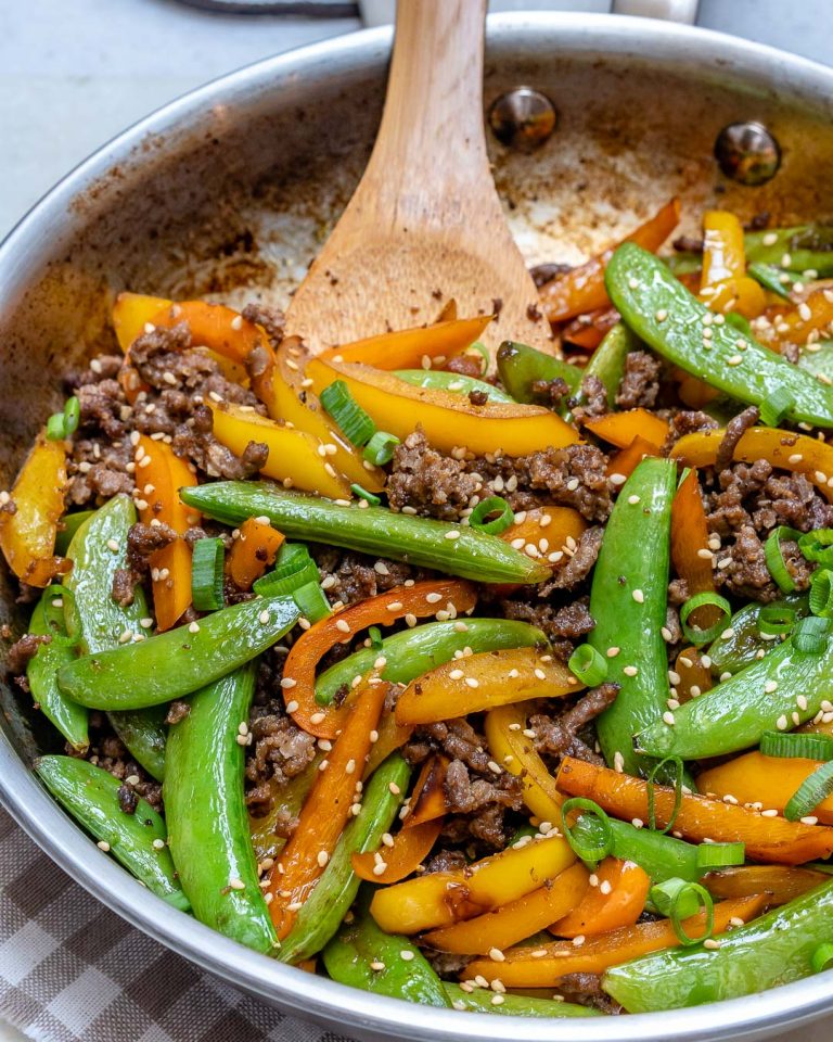 Teriyaki Beef Stir Fry for Clean Eating Meal Prep! Clean Food Crush