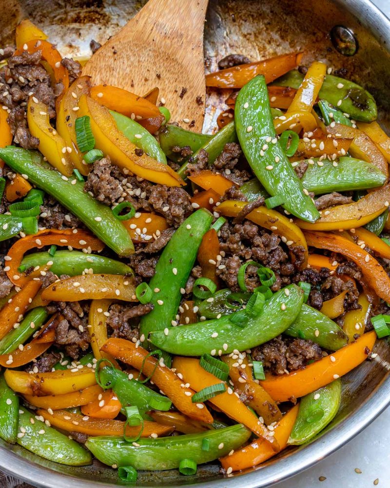 Teriyaki Beef Stir Fry for Clean Eating Meal Prep! | Clean Food Crush