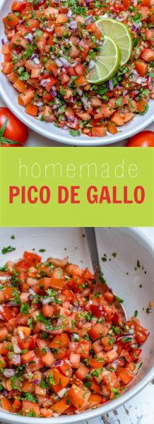 The BEST Ever Homemade Pico De Gallo! | Clean Food Crush