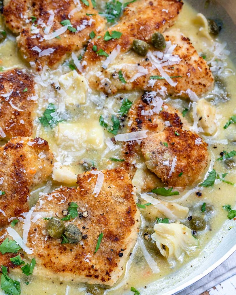This Artichoke Chicken Piccata is the PERFECT Weekend Dinner Idea ...