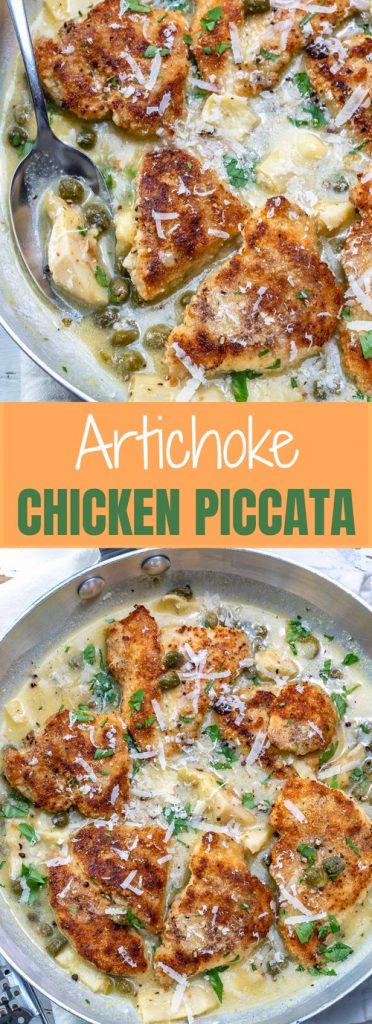This Artichoke Chicken Piccata is the PERFECT Weekend Dinner Idea ...