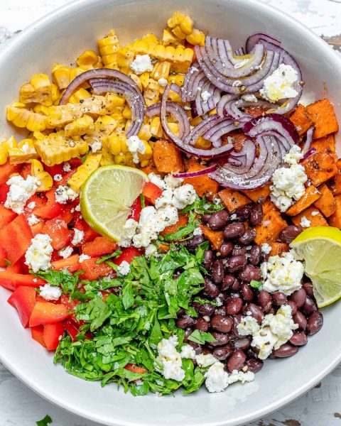 Chili Roasted Sweet Potato Salad for Delicious Clean Eats! | Clean Food ...
