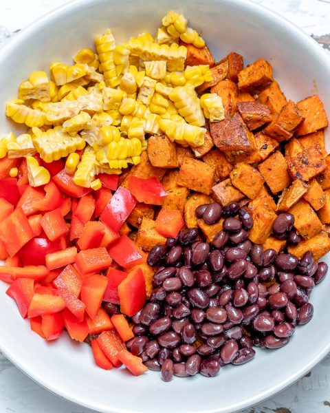 Chili Roasted Sweet Potato Salad for Delicious Clean Eats! | Clean Food ...
