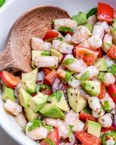 Eat Fresh with this Cilantro Lime Shrimp Ceviche Chopped Salad! | Clean ...